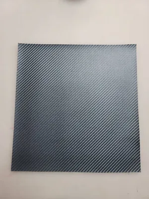 12x12 Faux Leather Vinyl - Carbon Fiber Black