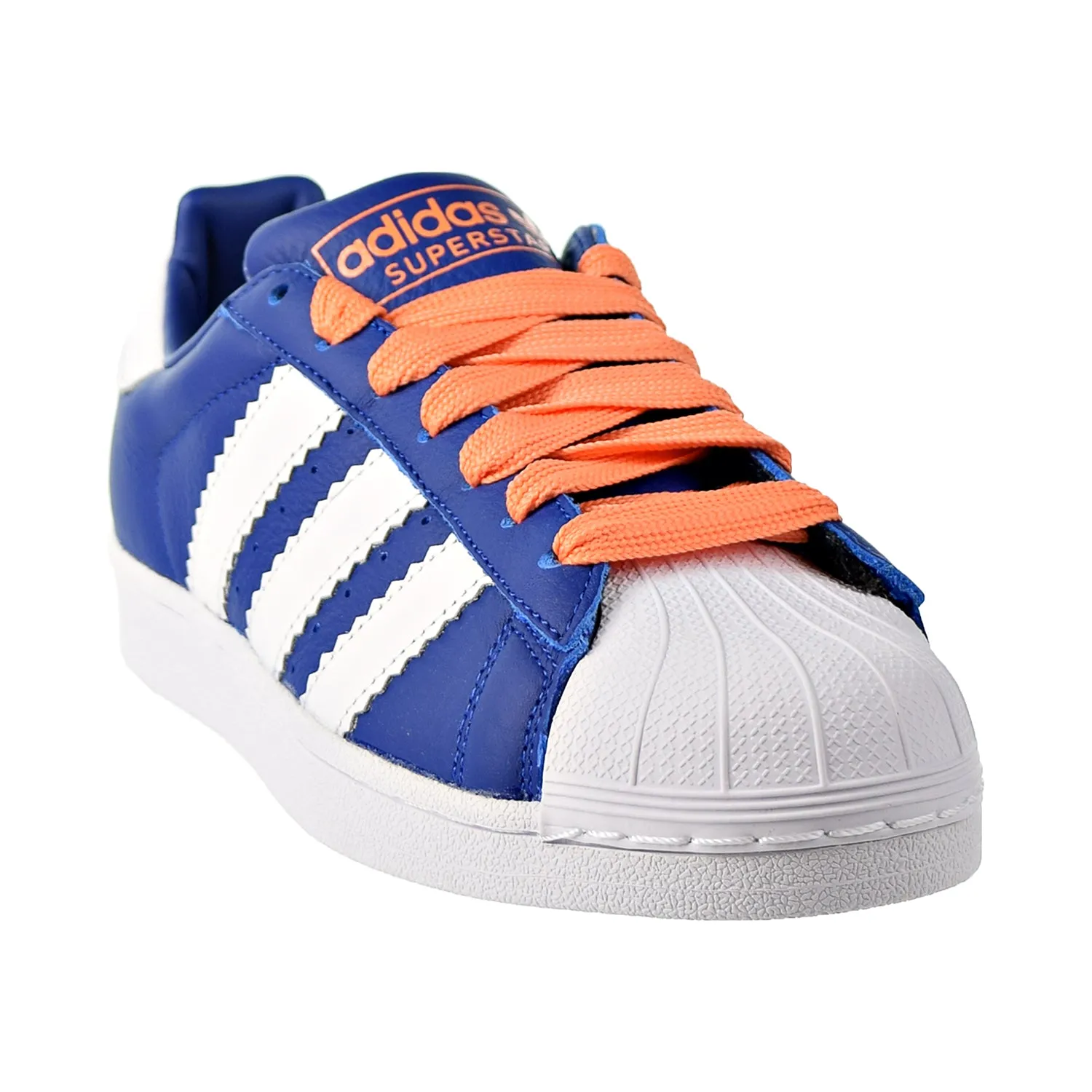 Adidas Superstar Mens Shoes Collegiate Royal/Cloud White /Easy Orange