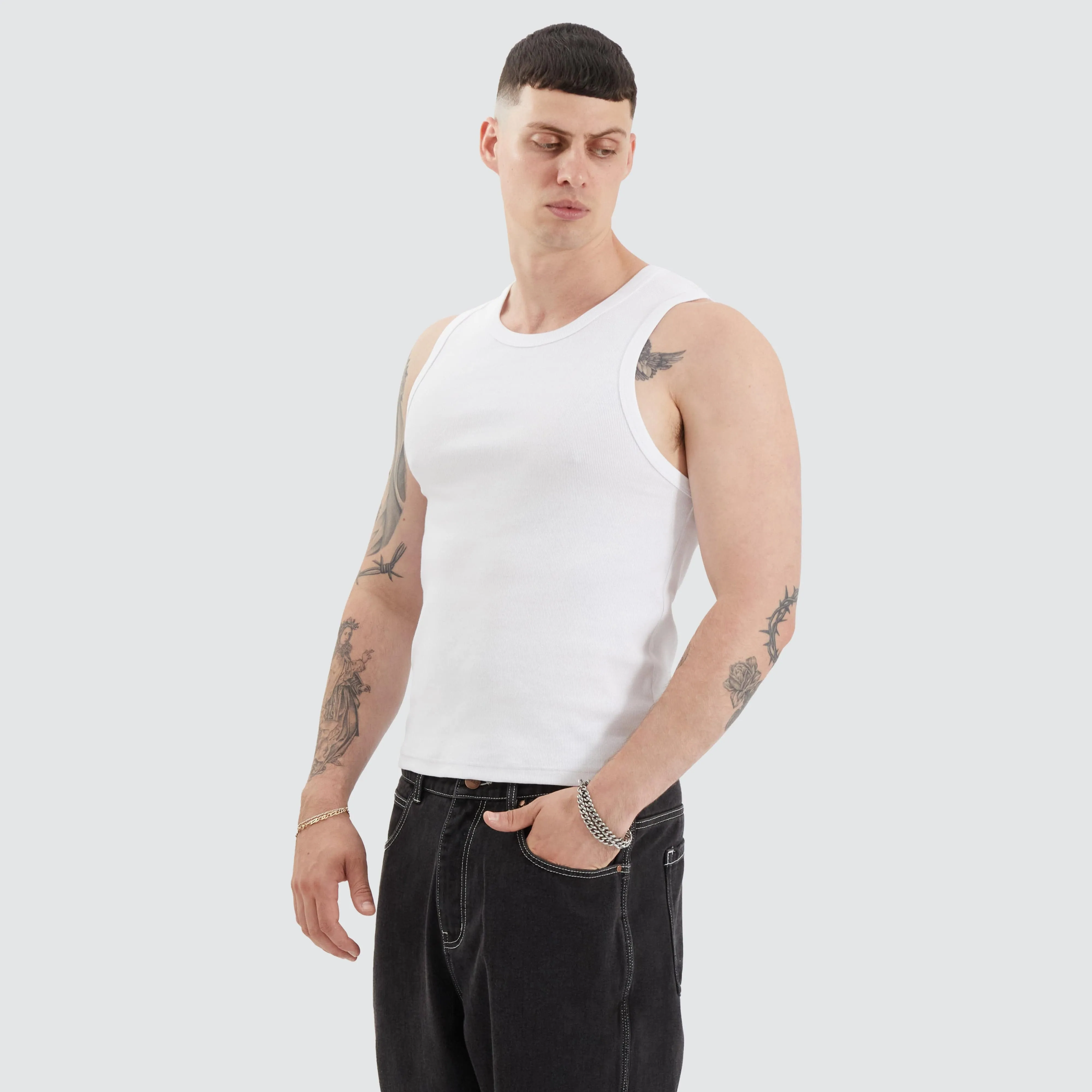 Baikal Relaxed Singlet Optical White