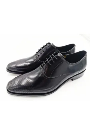 Bay Black Capped Oxfords
