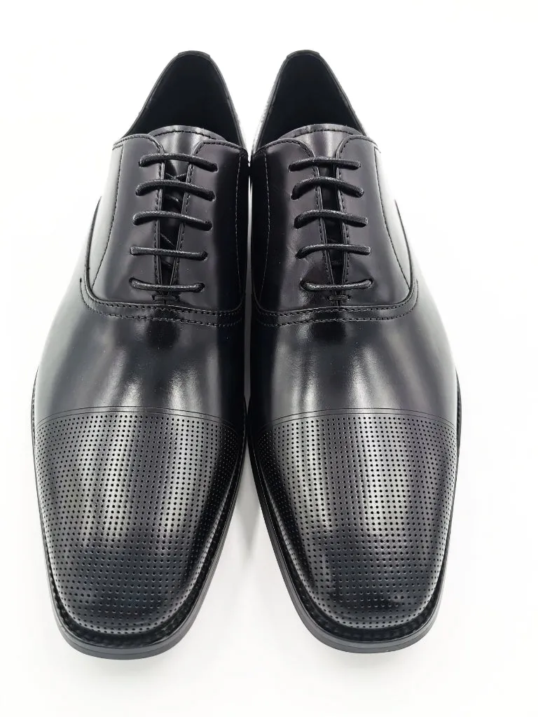 Bay Black Capped Oxfords