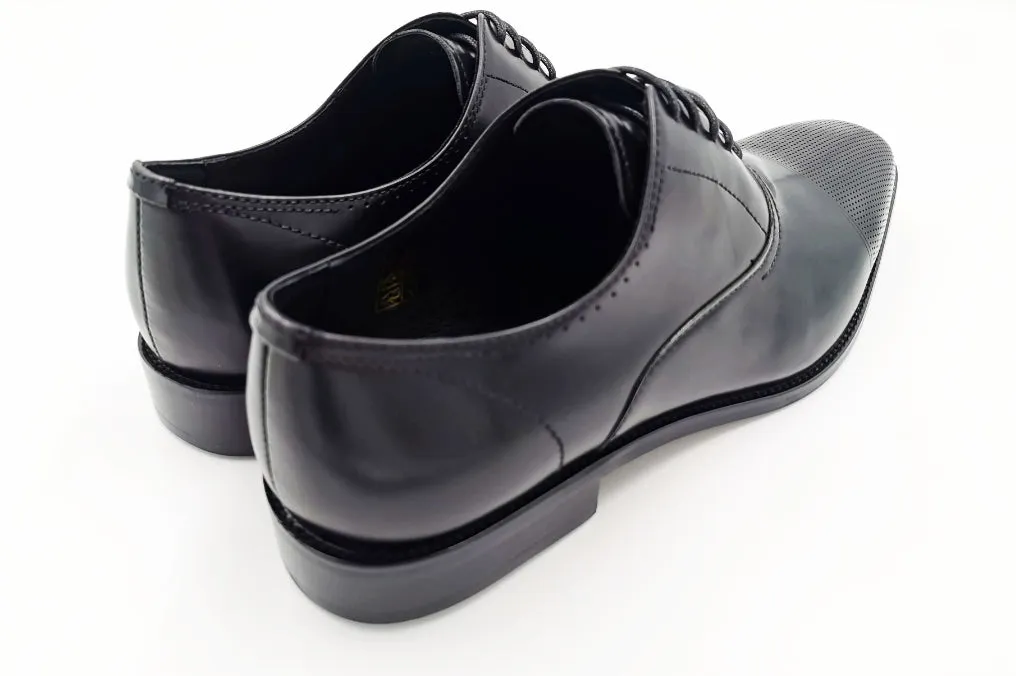 Bay Black Capped Oxfords