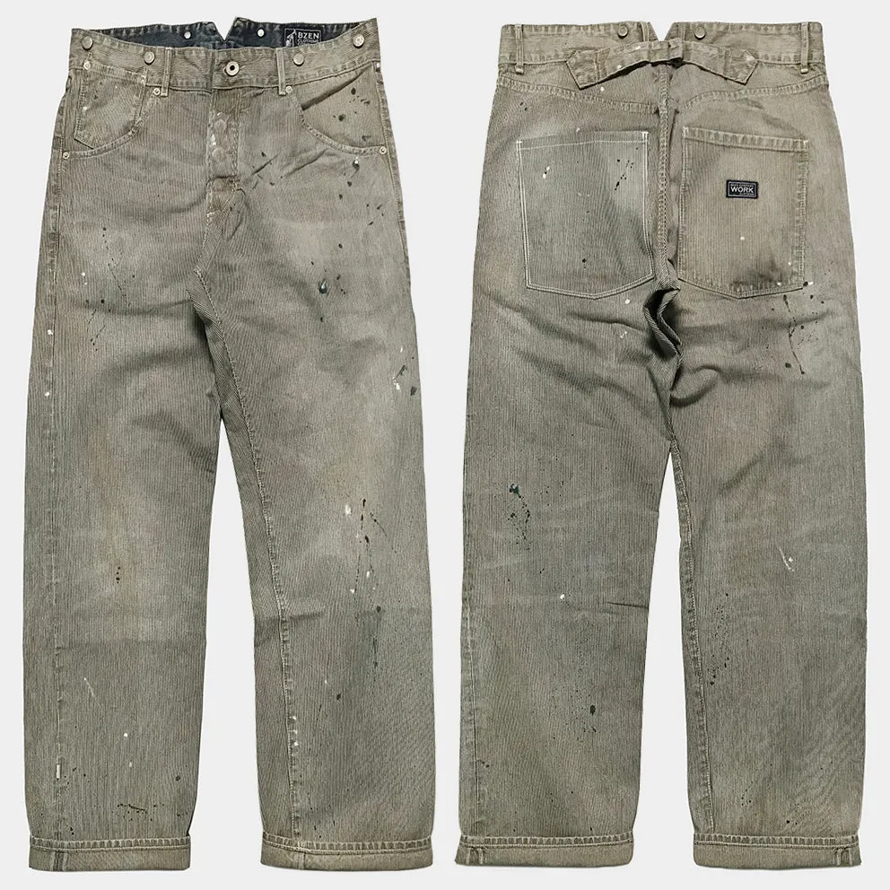 BZEN M.1433 L32-SUTTER REGULAR STRAIGHT WORK- 11.5oz- T0 PAINT