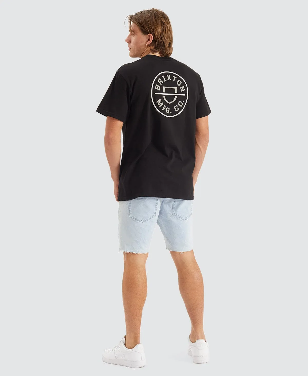 Crest Short Sleeve T-Shirt Black