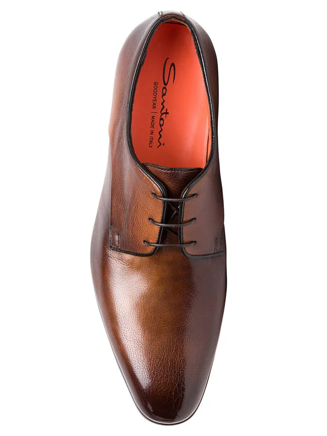 Dabbed Plain Toe Oxford