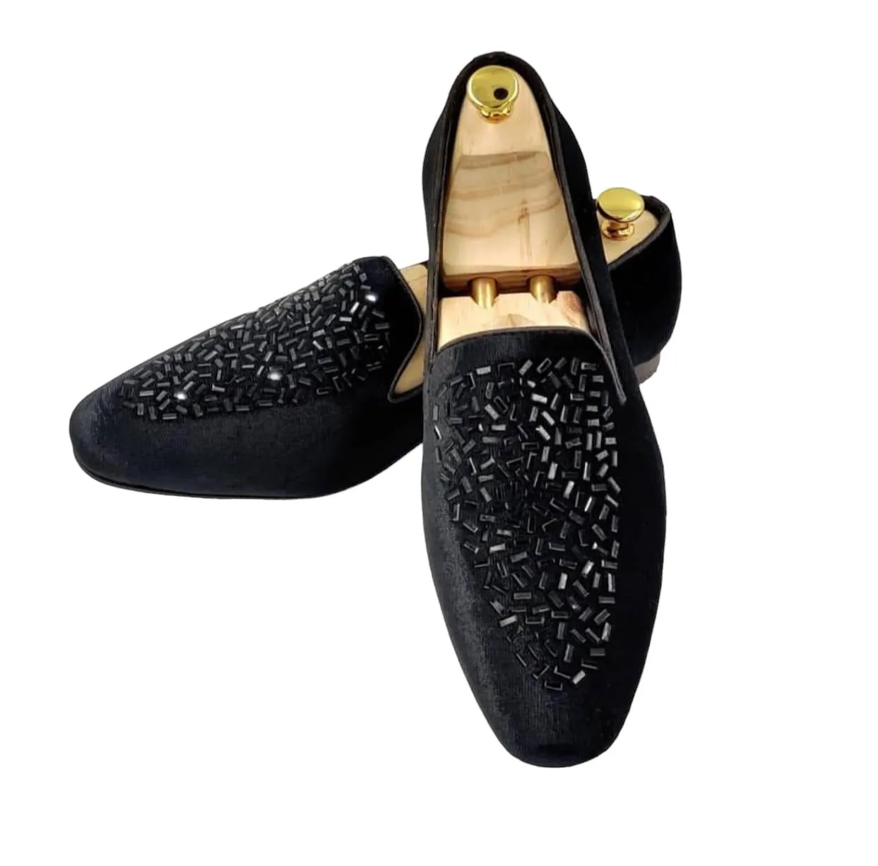 Fashion Rhine Stone Moccasin Shoes