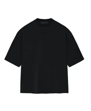 Fear Of God Essentials Small Logo Jet Black Tee