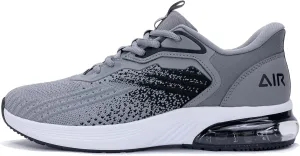 Gyeice Mens Air Running Shoes Slip on Tennis Athletic Sneakers Lightweight Walking Jogging Workout Gym Slip On Shoes Size 8-13