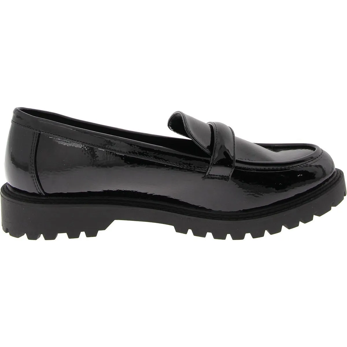 Jones New York Womens Primad Slip On Lug Sole Loafers