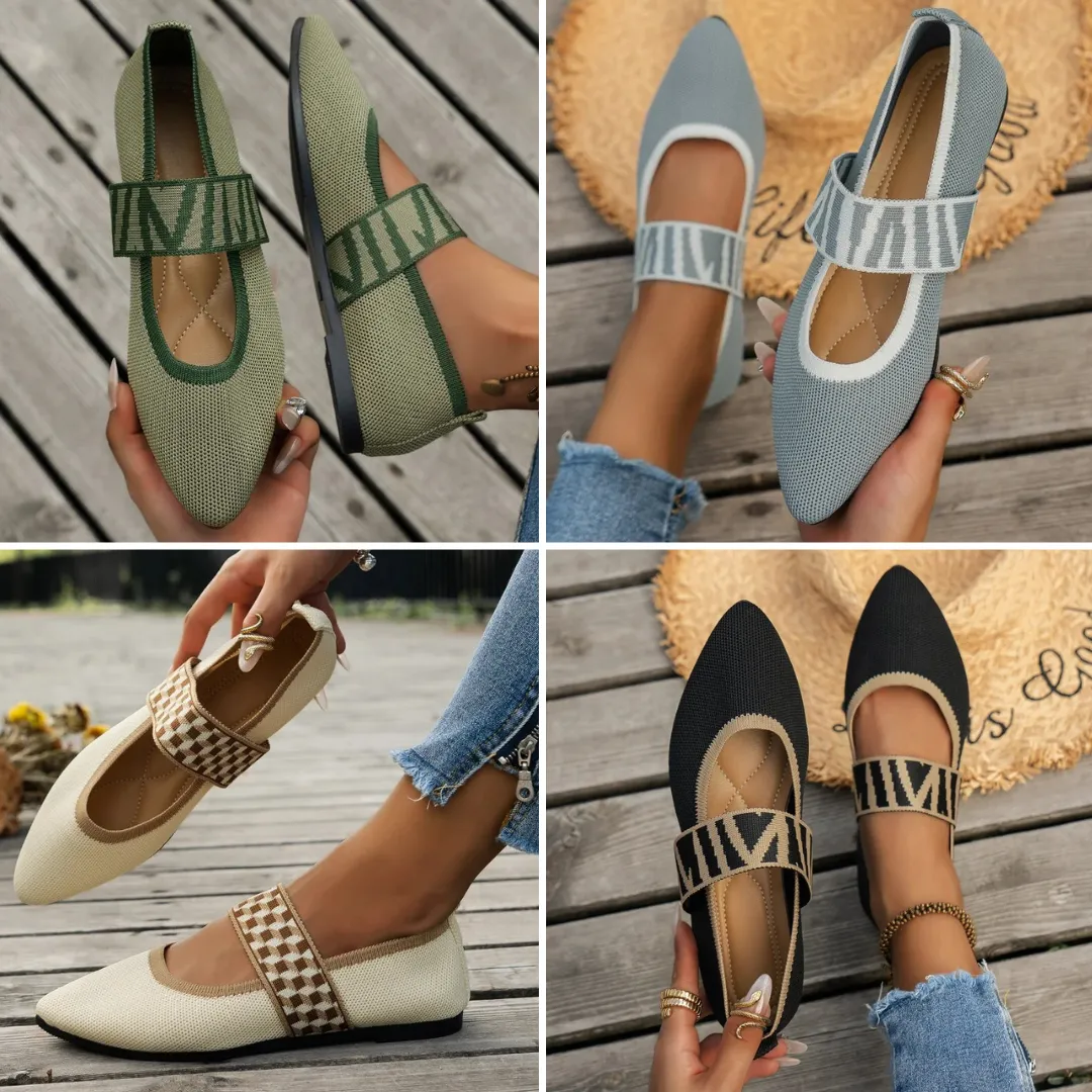 Karina | Stylish Comfort Fit Slip-On Flats