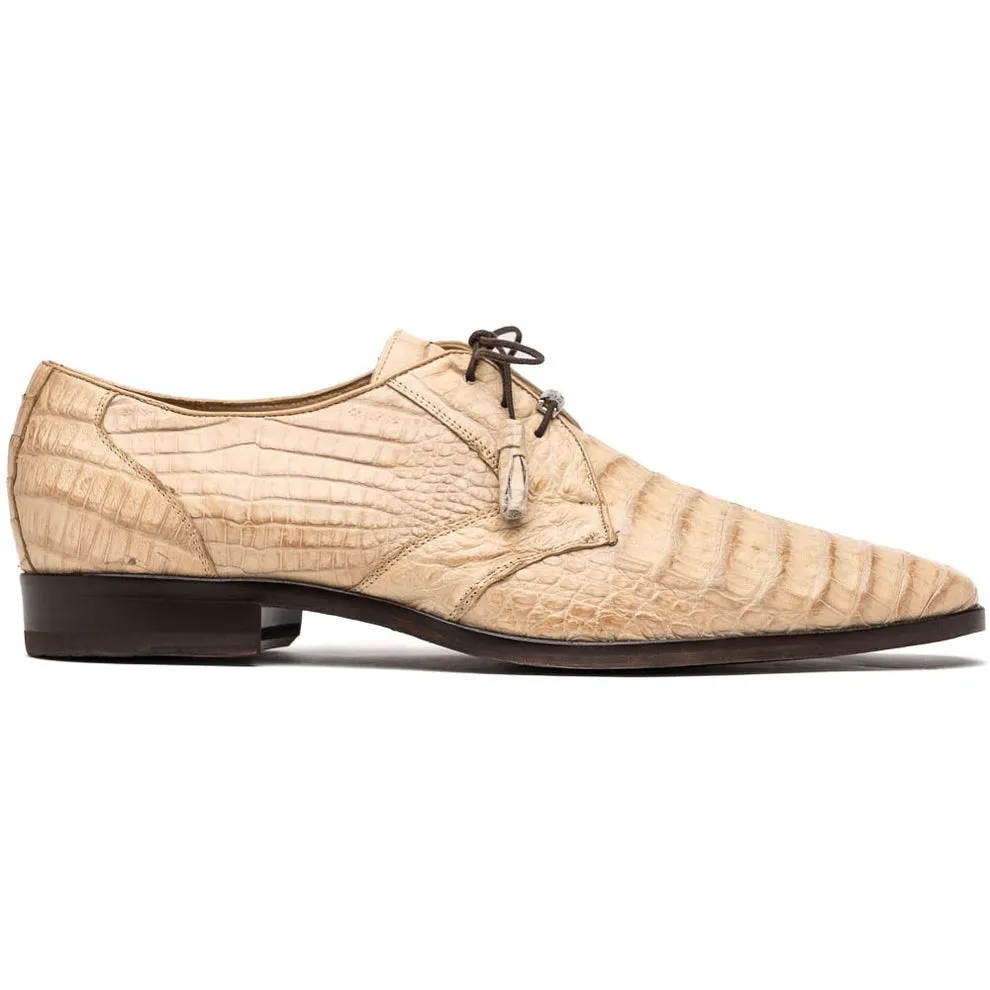 Marco Di Milano Lacio Men's Shoes Exotic Crocodile Derby Oxfords (MDM1019)