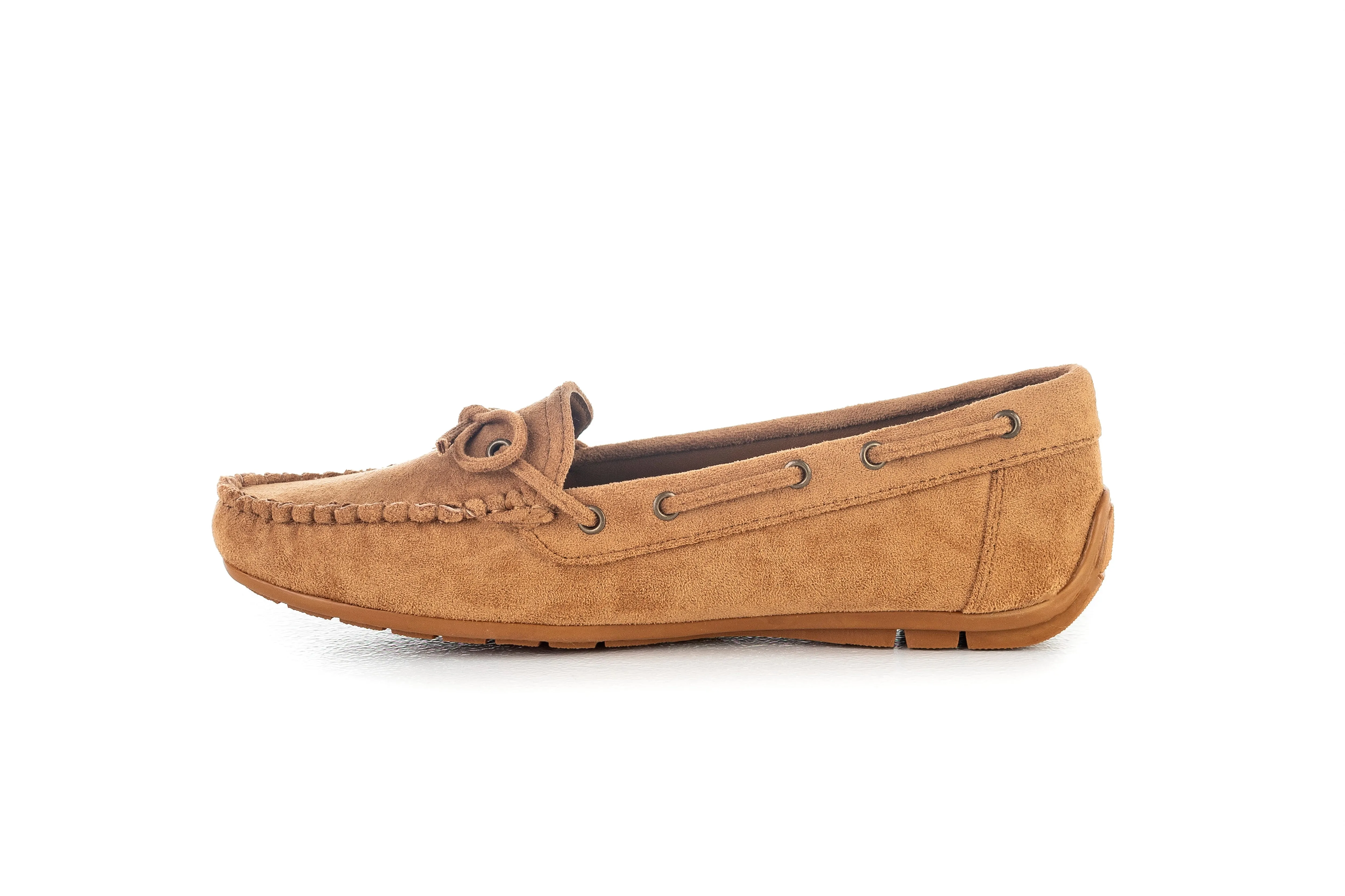 Moccasins with ribbon