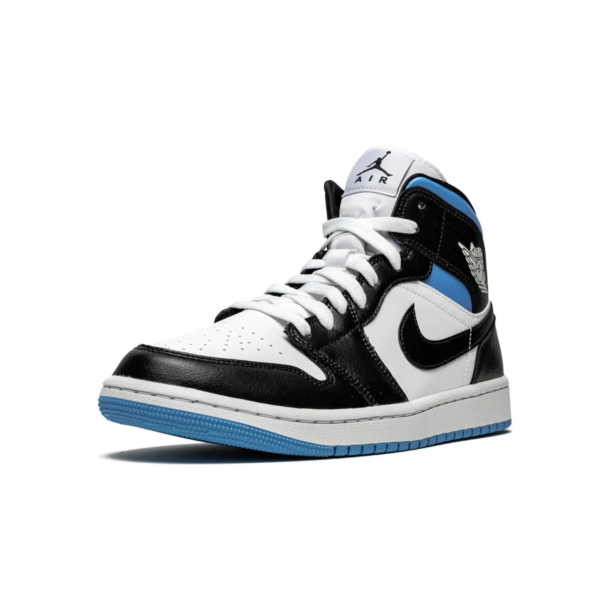 Nike Air Jordan 1 Mid "University Black White"