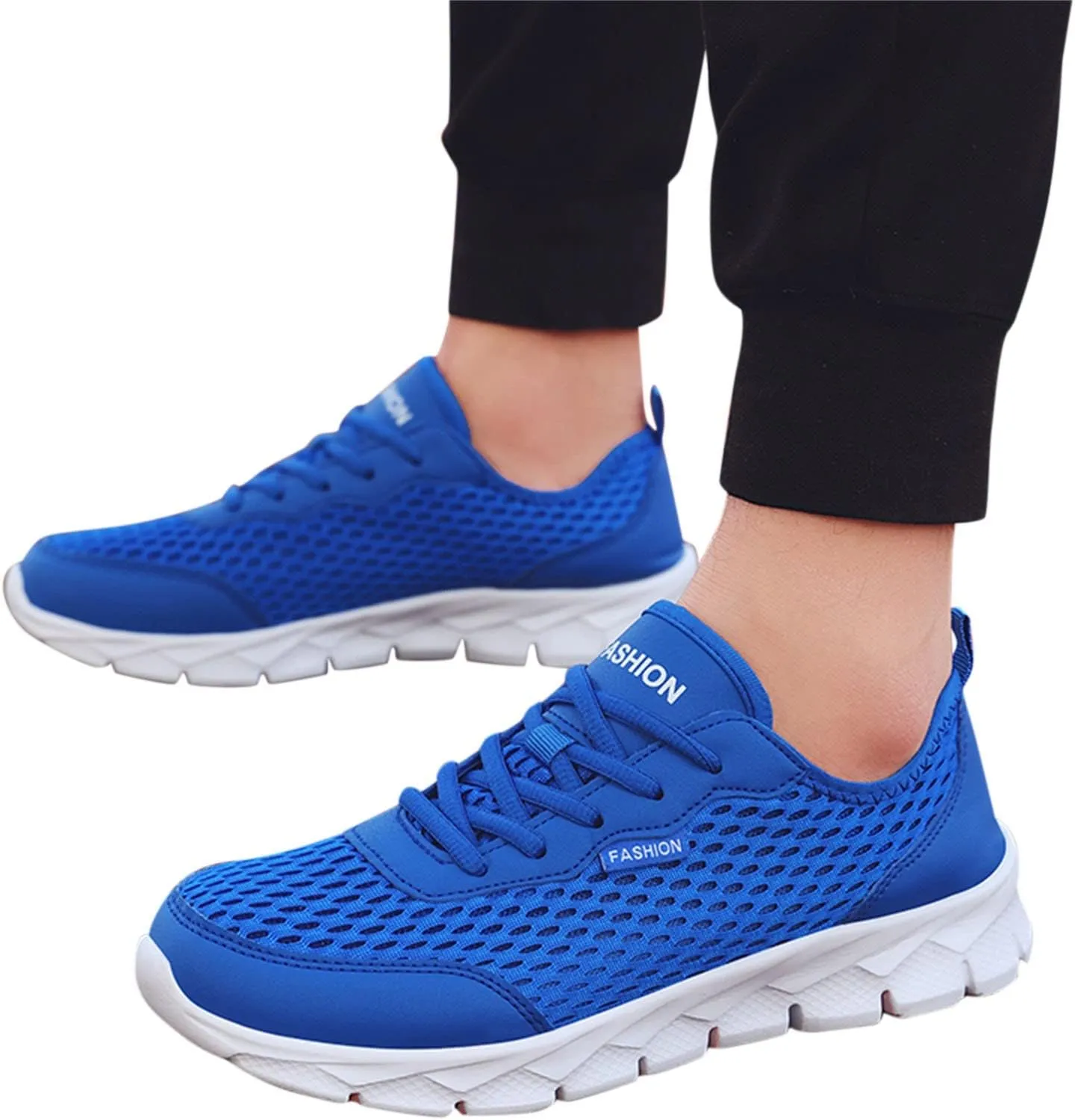 Tennis Shoes Womens Lightweight Comfortable Lace up Mens Tennis Shoes Slip On Black Casual Shoes Waterproof Sneakers Red Tennis Shoe Cross Trainer Shoe