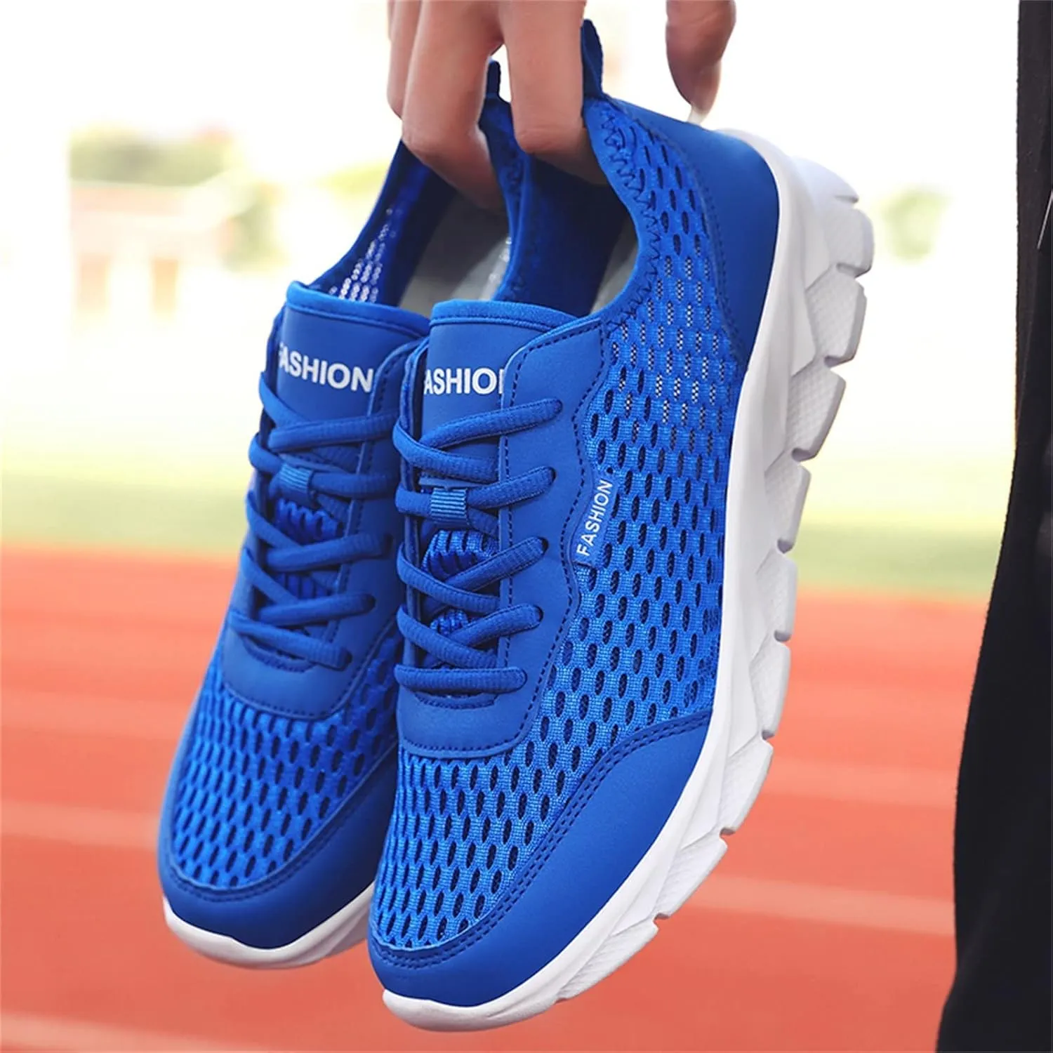 Tennis Shoes Womens Lightweight Comfortable Lace up Mens Tennis Shoes Slip On Black Casual Shoes Waterproof Sneakers Red Tennis Shoe Cross Trainer Shoe