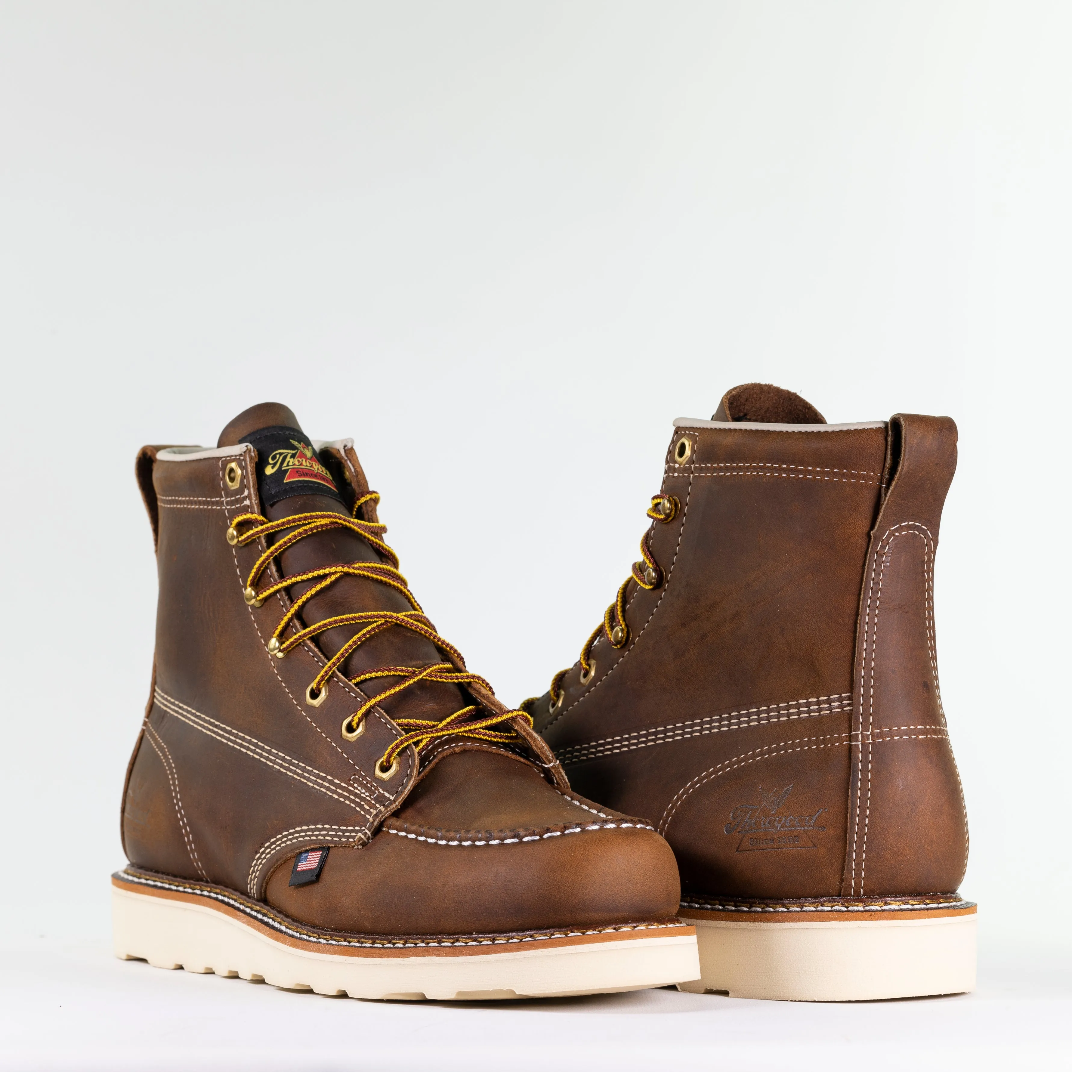 THOROGOOD AMERICAN HERITAGE 6″ TRAIL CRAZY HORSE MOC TOE
